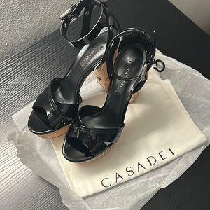 Casadei Black Women's Sandals